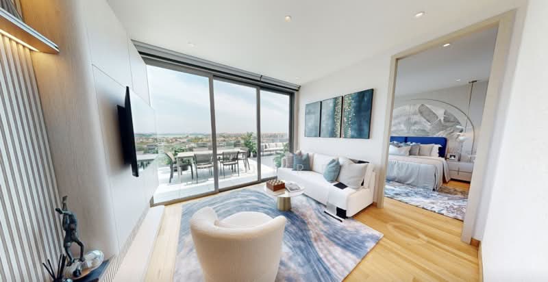 The Residences at W Sentosa Cove, 1 Ocean Way, 3 Bedrooms, 1,658 sqft, Condominium For Sale, by Liew Derrick, 500192325 - Living Room - PropertyGuru.com.sg