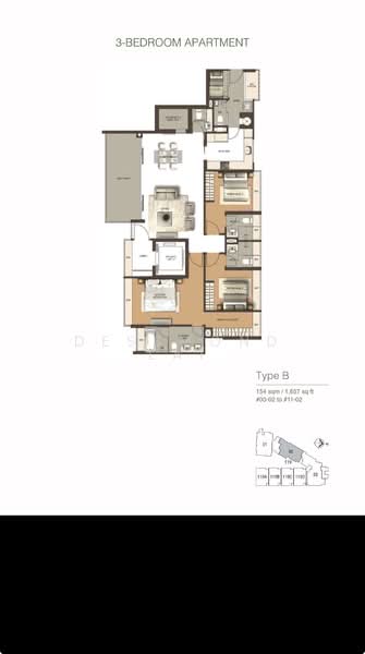 111 Emerald Hill, 111 Emerald Hill, 3 Bedrooms, 1,657 sqft, Condominium For Sale, by Dessmond Lai, 500192342 - PropertyGuru.com.sg