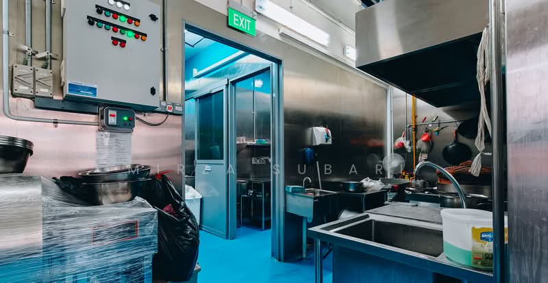 Mactaggart Foodlink, 20 Mactaggart Road, 2,497 sqft, Light Industrial (B1) For Rent, by Mirza Subari, 500192379 - Kitchen - CommercialGuru.com.sg
