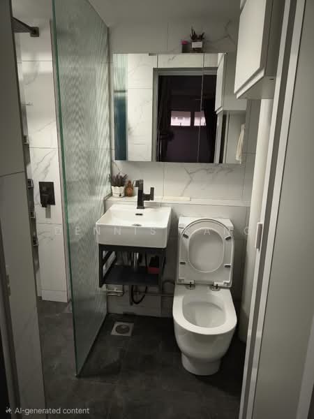 183 Pasir Ris Street 11, 183 Pasir Ris Street 11, 4 Bedrooms, 1,345 sqft, HDB Flat For Sale, by Dennis Kang, 500192385 - Bathroom - PropertyGuru.com.sg
