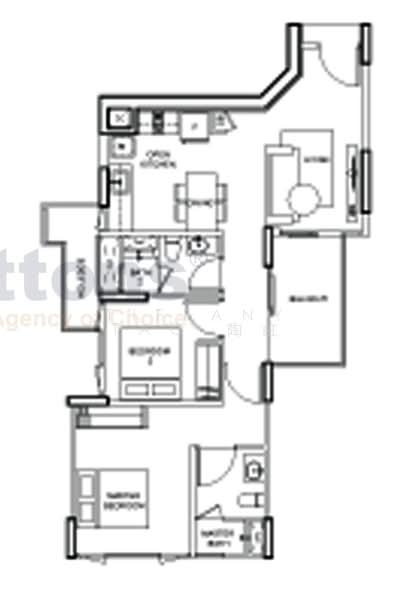 Vue 8 Residence, Pasir Ris Heights, 2 Bedrooms, 797 sqft, Condominium For Rent, by Tiffany Tao 陶虹, 500192438 - PropertyGuru.com.sg