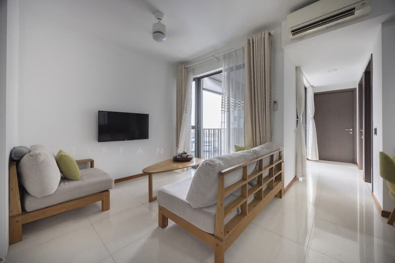 Vue 8 Residence, Pasir Ris Heights, 2 Bedrooms, 797 sqft, Condominium For Rent, by Tiffany Tao 陶虹, 500192438 - Living Room - PropertyGuru.com.sg