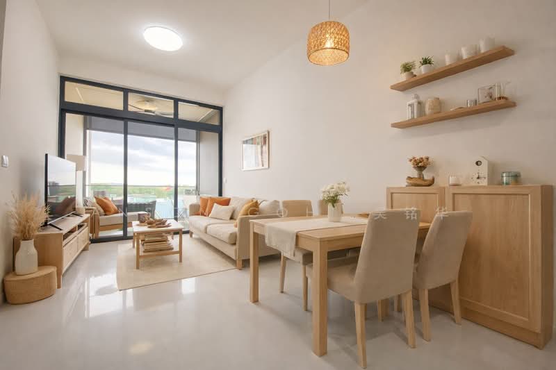 Casa Al Mare, 75 Jalan Loyang Besar, 2 Bedrooms, 764 sqft, Apartment For Rent, by Anson Goh 吴铭华, 500192441 - Living Room - PropertyGuru.com.sg
