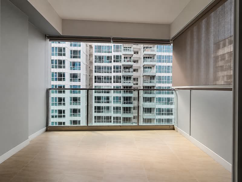 The Tampines Trilliant, 23 Tampines Central 7, 3 Bedrooms, 1,001 sqft, Executive Condominium For Rent, by Eddie Cheng, 500192468 - Balcony - PropertyGuru.com.sg
