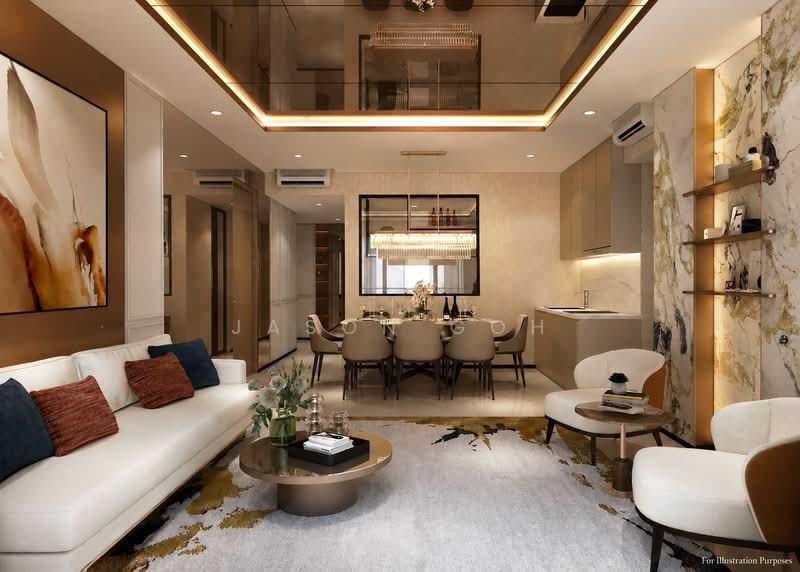 Chuan Park, 240 Lorong Chuan, Hougang / Punggol / Sengkang, 3 Bedrooms, 1,206 sqft, Condominium For Sale, by Jason Goh, 500192480 - Living Room - PropertyGuru.com.sg