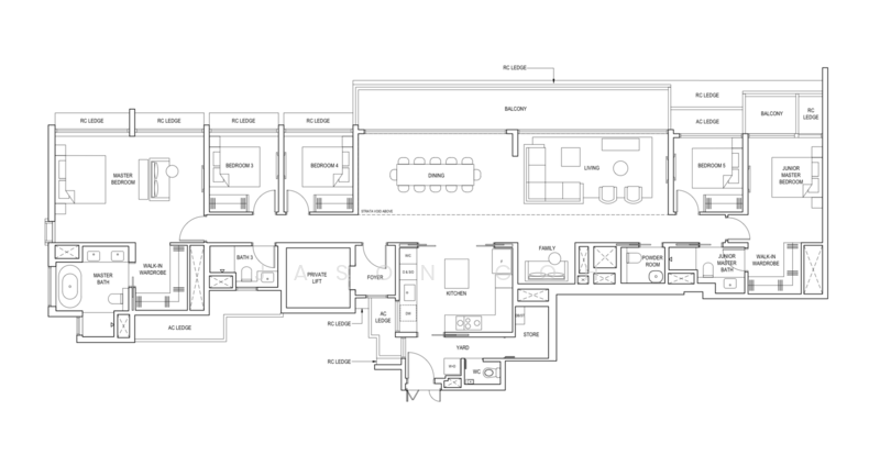 Pinetree Hill, 30 Pine Grove, 5 Bedrooms, 2,874 sqft, Condominium For Sale, by Jason Goh, 500192495 - PropertyGuru.com.sg