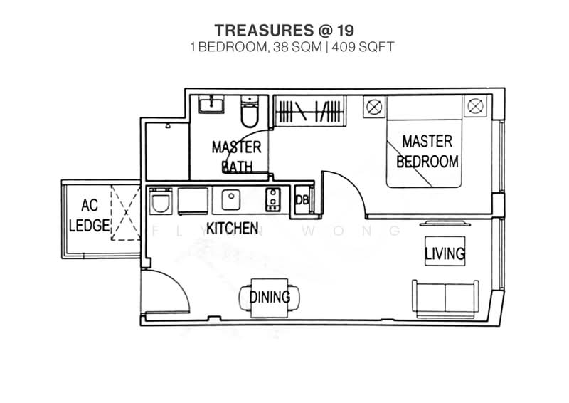 Treasures @ G19, 33 Lorong 19 Geylang, 1 Bedroom, 409 sqft, Condominium For Rent, by Flynn Wong, 500192502 - PropertyGuru.com.sg