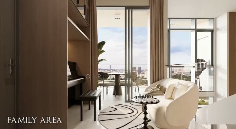 The LakeGarden Residences, 80 Yuan Ching Road, 4 Bedrooms, 2,153 sqft, Condominium For Sale, by Cruz V, 500192504 - Family Room - ID illustration only - PropertyGuru.com.sg