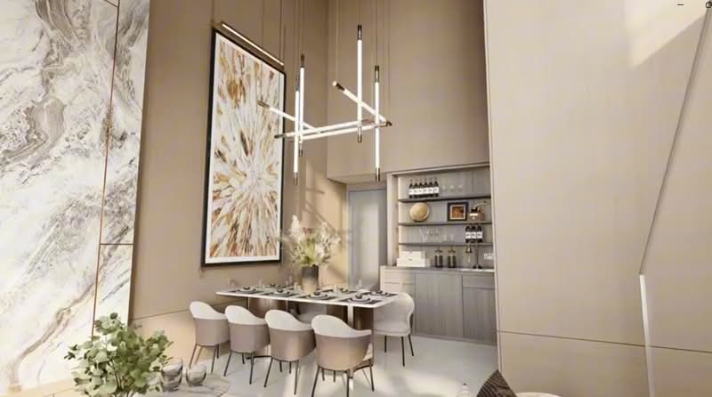 The LakeGarden Residences, 80 Yuan Ching Road, 4 Bedrooms, 2,153 sqft, Condominium For Sale, by Cruz V, 500192504 - Dining Room - ID illustration only - PropertyGuru.com.sg