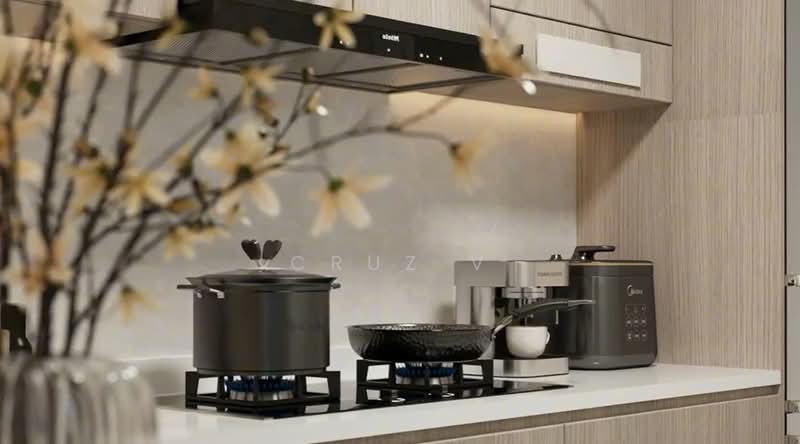 The LakeGarden Residences, 80 Yuan Ching Road, 4 Bedrooms, 2,153 sqft, Condominium For Sale, by Cruz V, 500192504 - Wet Kitchen - ID illustration only - PropertyGuru.com.sg