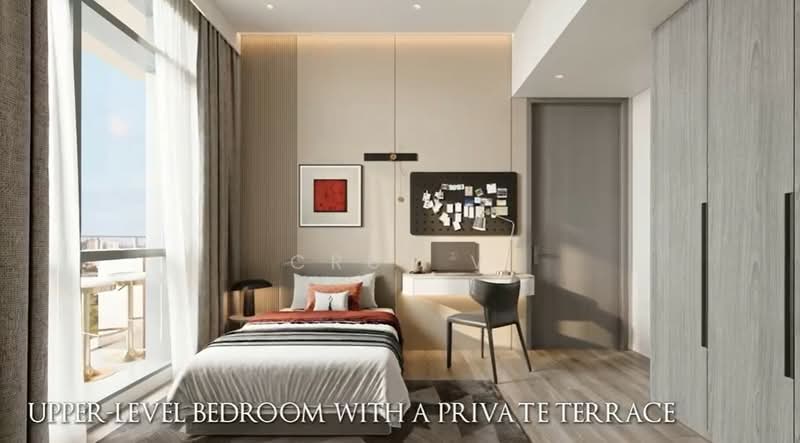 The LakeGarden Residences, 80 Yuan Ching Road, 4 Bedrooms, 2,153 sqft, Condominium For Sale, by Cruz V, 500192504 - Bedroom - ID illustration only - PropertyGuru.com.sg