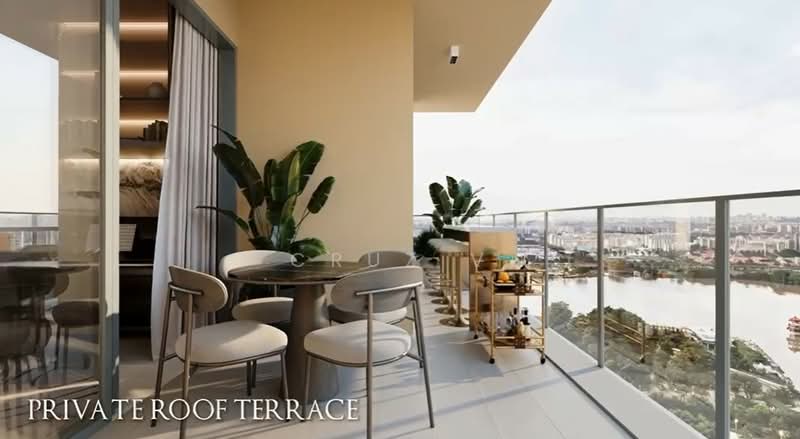 The LakeGarden Residences, 80 Yuan Ching Road, 4 Bedrooms, 2,153 sqft, Condominium For Sale, by Cruz V, 500192504 - Balcony - ID illustration only - PropertyGuru.com.sg