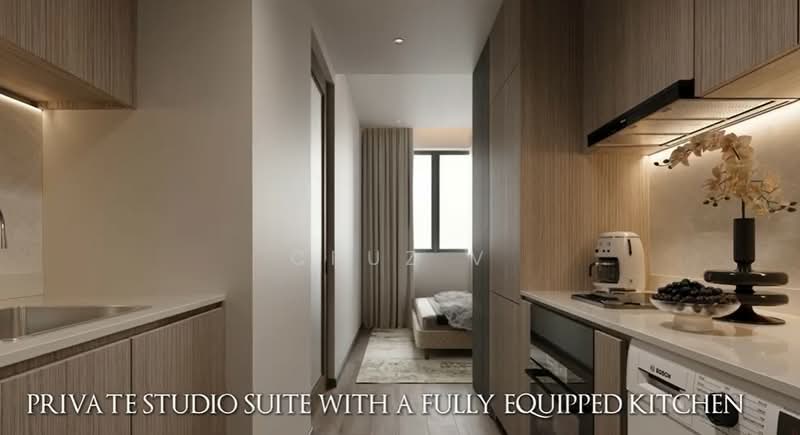 The LakeGarden Residences, 80 Yuan Ching Road, 4 Bedrooms, 2,153 sqft, Condominium For Sale, by Cruz V, 500192504 - Studio Suite - ID illustration only - PropertyGuru.com.sg