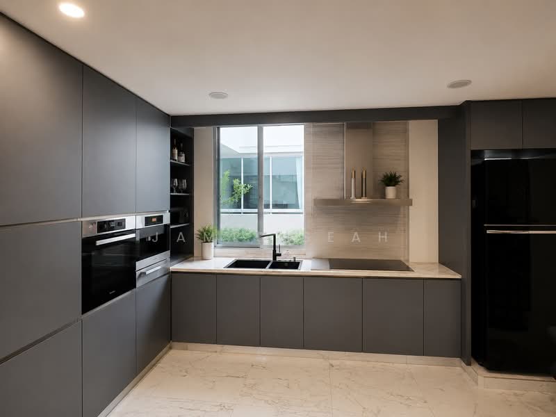 Water Terrace, 50 Lorong Ah Soo, 4 Bedrooms, 2,616 sqft, Cluster House For Sale, by James Seah, 500192531 - Kitchen - PropertyGuru.com.sg