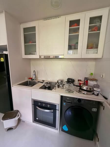 The Inflora, 51 Flora Drive, 1 Bedroom, 467 sqft, Condominium For Rent, by Baron Tan 陈鼎超, 500192542 - Kitchen - PropertyGuru.com.sg
