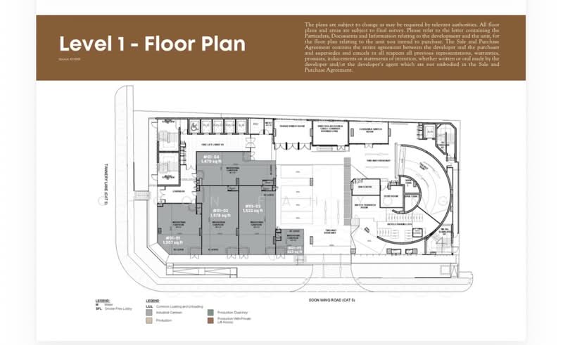 Generations @ Tannery, 71 Tannery Lane Tannery Lane, 6,300 sqft, Light Industrial (B1) For Sale, by Choon Fah Yong, 500192559 - CommercialGuru.com.sg