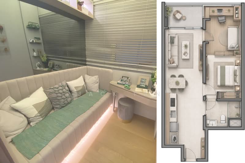 D15 Walk to MRT, , 2 Bedrooms, 549 sqft, Apartment For Sale, by Jack Tan, 500192596 - Living Room - PropertyGuru.com.sg