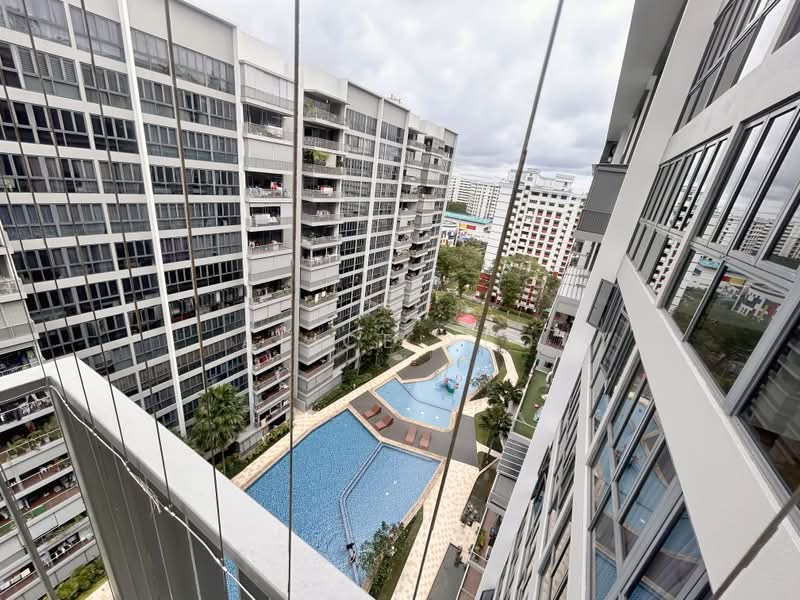 SkyPark Residences, 11 Sembawang Crescent, 5 Bedrooms, 1,593 sqft, Executive Condominium For Sale, by Alice Yeo, 500192617 - View from Balcony - PropertyGuru.com.sg