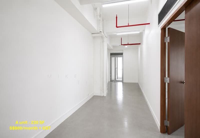 Yi Guang Factory Building, 180 Paya Lebar Road, 230 sqft, Light Industrial (B1) For Rent, by Mike Sek Kok Tiong, 500192635 - AI Image - A unit - 230 SF  - CommercialGuru.com.sg