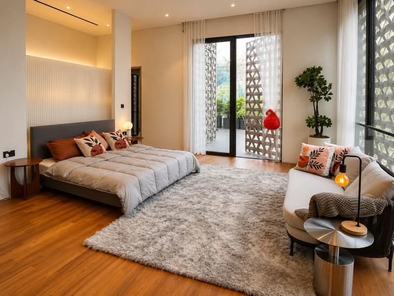 Extensive Variety of Landed-Semi-D, Hillcrest Road, 5 Bedrooms, 6,765 sqft, Semi-Detached House For Sale, by CHEN ., 500192650 - Bedroom - PropertyGuru.com.sg