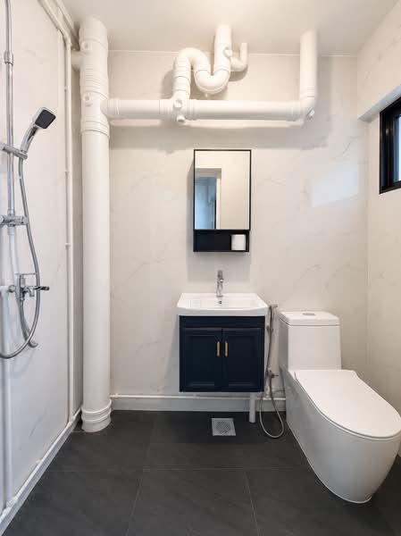 371 Tampines Street 34, 371 Tampines Street 34, 3 Bedrooms, 1,130 sqft, HDB Flat For Sale, by Dane Kau 高国豪, 500192651 - Bathroom - PropertyGuru.com.sg