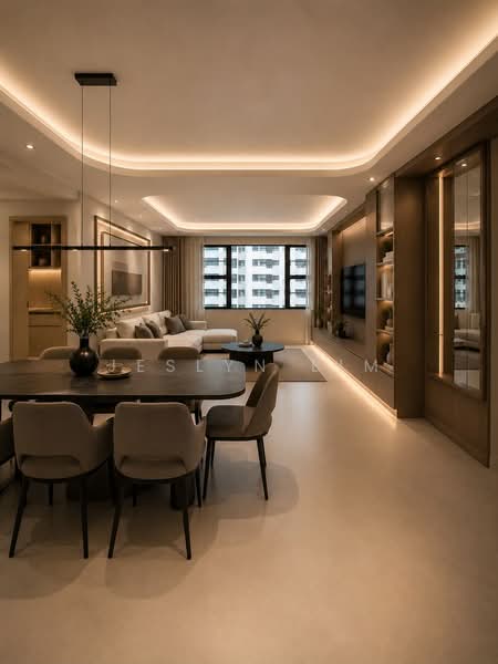 Central Green, 9 Jalan Membina, 4 Bedrooms, 1,529 sqft, Condominium For Sale, by Jeslyn Lim, 500192655 - Living Room - PropertyGuru.com.sg