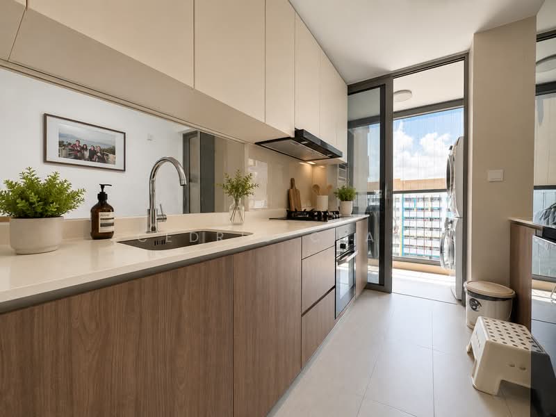 Sol Acres, 6 Choa Chu Kang Grove, 3 Bedrooms, 1,098 sqft, Executive Condominium For Sale, by Cedric Chan, 500192681 - Kitchen - PropertyGuru.com.sg