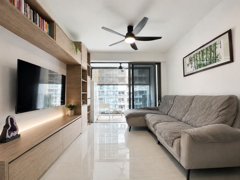 Sol Acres, 6 Choa Chu Kang Grove, 3 Bedrooms, 1,098 sqft, Executive Condominium For Sale, by Cedric Chan, 500192681 - Living Room - PropertyGuru.com.sg