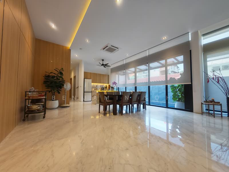 LOCATION LOCATION LOCATION, SIGLAP STREET LINED WITH BUNGALOWS AND SEMI-Ds, 8 Bedrooms, 7,545 sqft, Semi-Detached House For Sale, by Benjamin Soh, 500192684 - Dining Room - PropertyGuru.com.sg