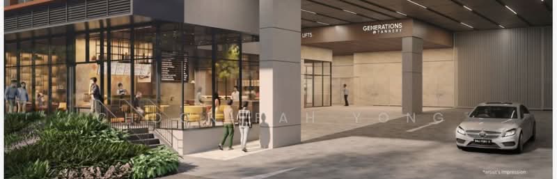 Generations @ Tannery, 71 Tannery Lane Tannery Lane, 1,657 sqft, Light Industrial (B1) For Sale, by Choon Fah Yong, 500192698 - Entrance - CommercialGuru.com.sg