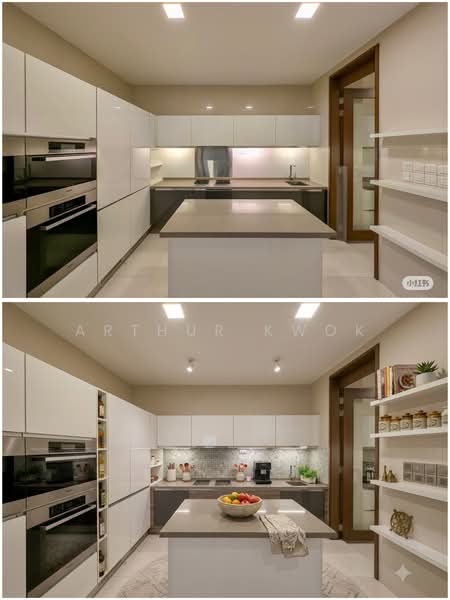 Residences @ Emerald Hill, 119D Emerald Hill Road, 5 Bedrooms, 5,791 sqft, Cluster House For Sale, by Arthur Kwok, 500192718 - Kitchen - PropertyGuru.com.sg