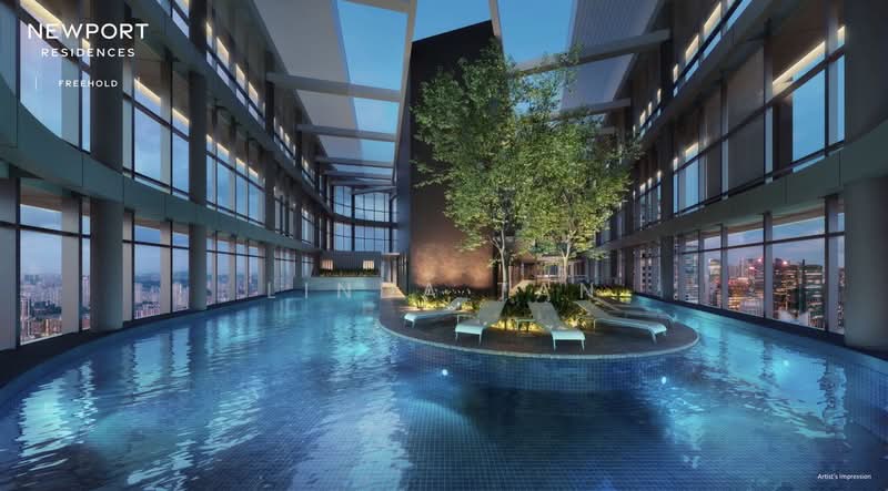 Newport Residences, 80 Anson Road, 1 Bedroom, 581 sqft, Apartment For Sale, by Linda Tan, 500192721 - Pool - PropertyGuru.com.sg