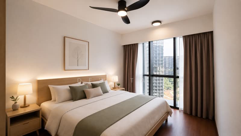 Lentor Modern, 3 Lentor Central, 4 Bedrooms, 1,130 sqft, Condominium For Rent, by Dewi Tan, 500192724 - Bedroom - PropertyGuru.com.sg