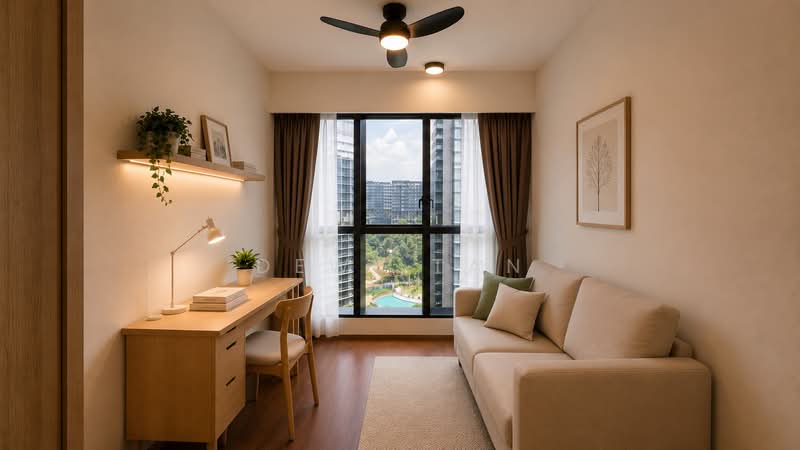 Lentor Modern, 3 Lentor Central, 4 Bedrooms, 1,130 sqft, Condominium For Rent, by Dewi Tan, 500192724 - Bedroom - PropertyGuru.com.sg