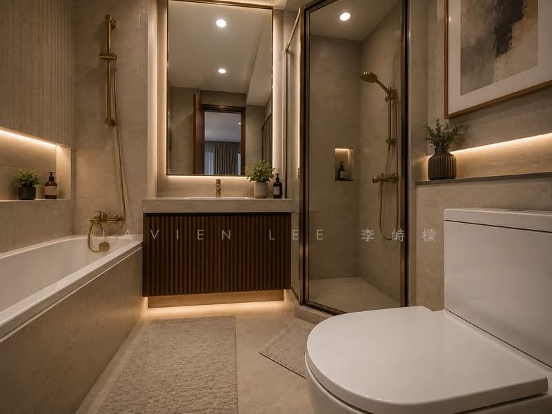 Pinevale, 4 Tampines Street 73, 3 Bedrooms, 1,292 sqft, Condominium For Sale, by Javien Lee 李峙樑, 500192727 - Bathroom - PropertyGuru.com.sg