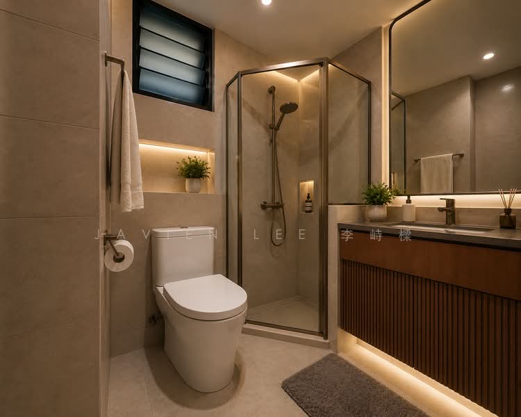 Pinevale, 4 Tampines Street 73, 3 Bedrooms, 1,292 sqft, Condominium For Sale, by Javien Lee 李峙樑, 500192727 - Bathroom - PropertyGuru.com.sg