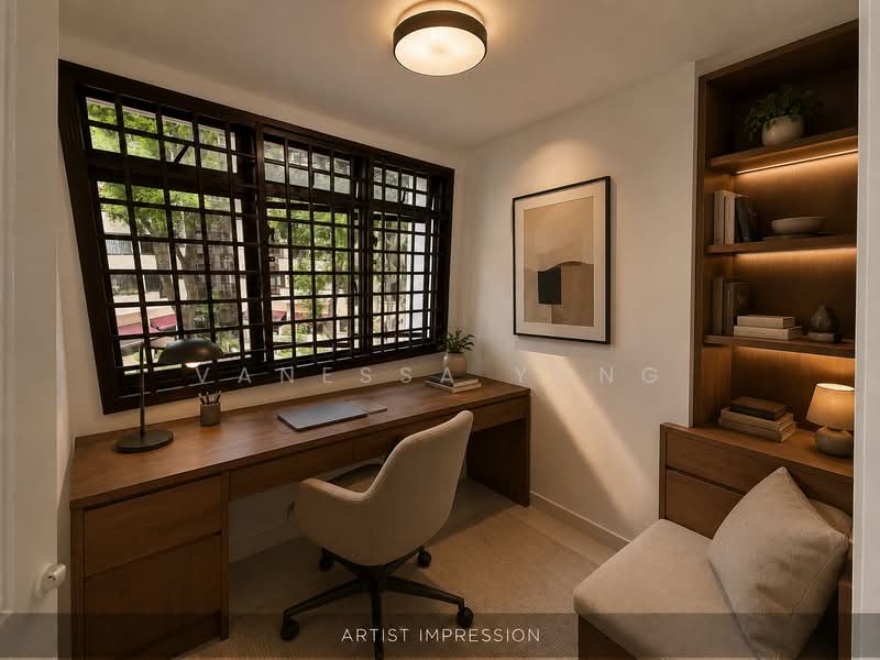 20 Dover Crescent, 20 Dover Crescent, 2 Bedrooms, 700 sqft, HDB Flat For Sale, by Vanessa Yong, 500192741 - Study - PropertyGuru.com.sg