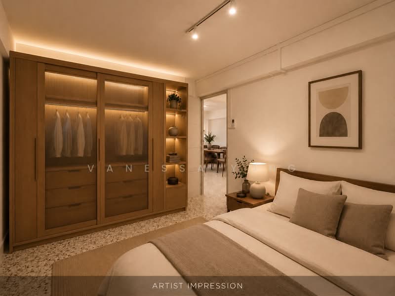 20 Dover Crescent, 20 Dover Crescent, 2 Bedrooms, 700 sqft, HDB Flat For Sale, by Vanessa Yong, 500192741 - Bedroom - PropertyGuru.com.sg