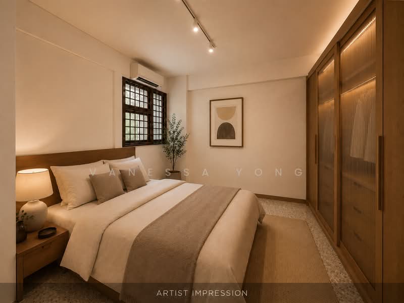 20 Dover Crescent, 20 Dover Crescent, 2 Bedrooms, 700 sqft, HDB Flat For Sale, by Vanessa Yong, 500192741 - Bedroom - PropertyGuru.com.sg