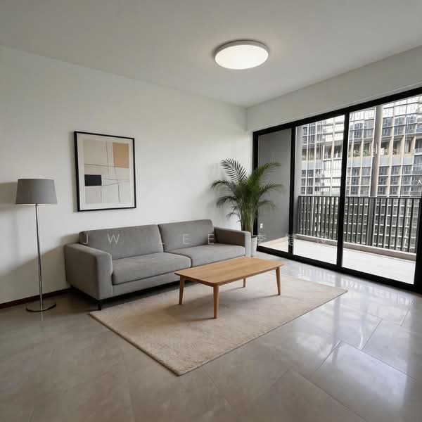Lentor Modern, 5 Lentor Central, 3 Bedrooms, 969 sqft, Condominium For Sale, by JW Lee 李健汶, 500192758 - Living Room - PropertyGuru.com.sg