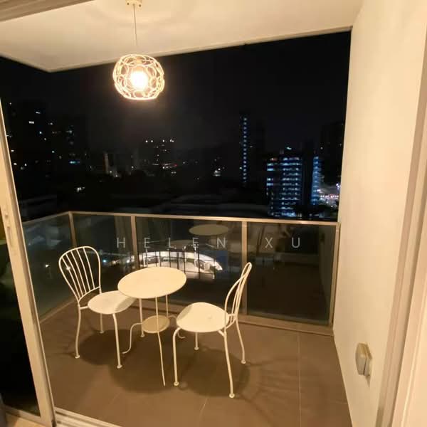Eight Riversuites, 2 Whampoa East, Studio, 441 sqft, Condominium For Rent, by Helen Xu, 500192806 - Balcony - PropertyGuru.com.sg