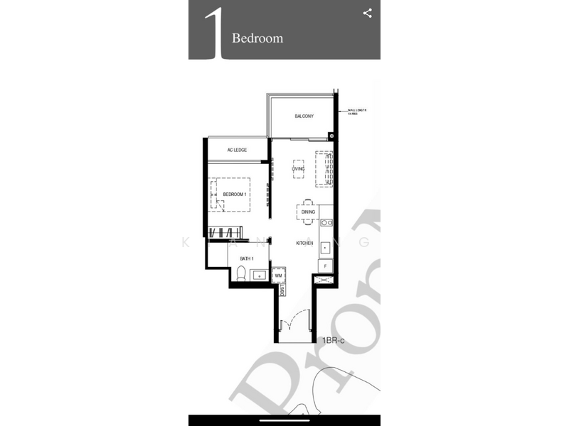 Normanton Park, 59 Normanton Park, Buona Vista / West Coast / Clementi New Town, 1 Bedroom, 517 sqft, Condominium For Sale, by Kian Ang, 500192861 - PropertyGuru.com.sg