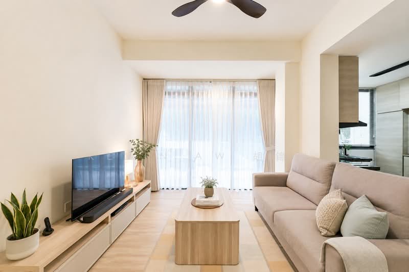 Rosewood Suites, 61 Rosewood Drive, 2 Bedrooms, 1,141 sqft, Condominium For Sale, by Kevin Aw 胡锦胜, 500192867 - Living Room - PropertyGuru.com.sg