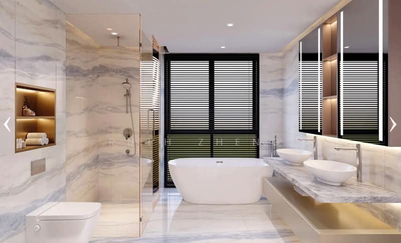 Chancery hill collection, Chancery hill road, 5 Bedrooms, 7,493 sqft, Semi-Detached House For Sale, by Ruth Zheng, 500192868 - Bathroom - PropertyGuru.com.sg