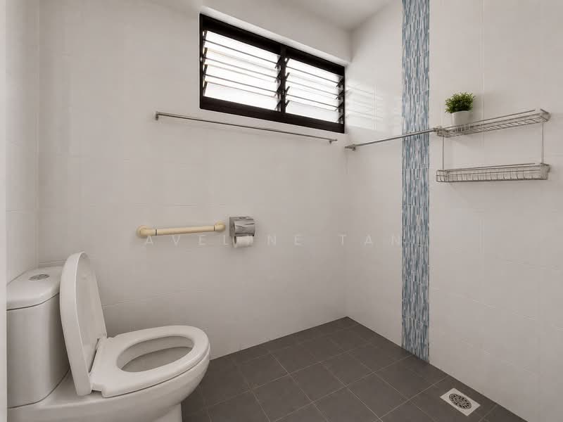 210 Bukit Batok Street 21, 210 Bukit Batok Street 21, 3 Bedrooms, 1,119 sqft, HDB Flat For Sale, by Aveline Tan, 500192896 - Bathroom - PropertyGuru.com.sg