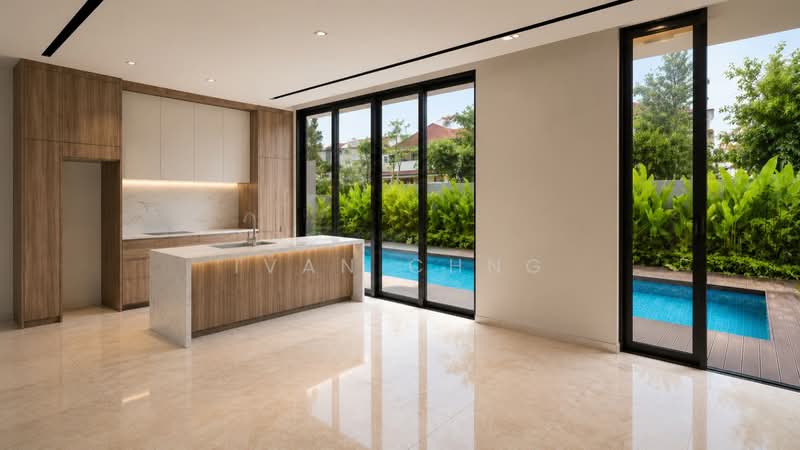 LANDED7772@ Great Value Buy! Big Brand New True Corner Terrace near MRT for Sale! Hurry!, Bedok South, Bedok / Upper East Coast, 6 Bedrooms, 5,565 sqft, Corner Terrace For Sale, by Ivan Chng, 500192912 - Kitchen - PropertyGuru.com.sg
