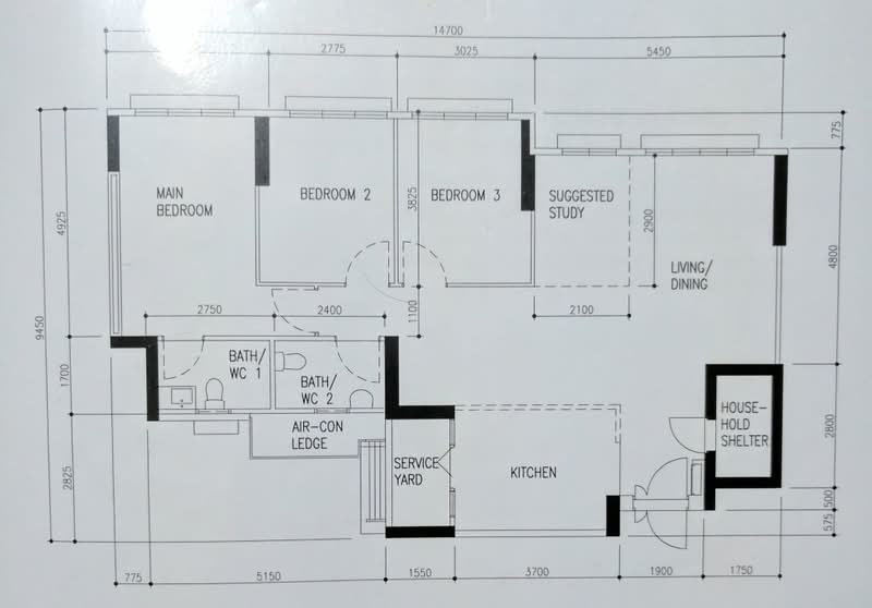 691D Woodlands Drive 73, 691D Woodlands Drive 73, 2 Bedrooms, 1,216 sqft, HDB Flat For Sale, by Bobby Ho, 500192918 - PropertyGuru.com.sg
