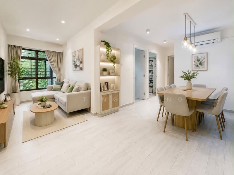 115A Alkaff Crescent, 115A Alkaff Crescent, 3 Bedrooms, 1,001 sqft, HDB Flat For Sale, by Kai Ting Cheng, 500193037 - Living Room - PropertyGuru.com.sg