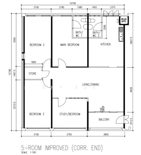 165 Simei Road, 165 Simei Road, 4 Bedrooms, 1,313 sqft, HDB Flat For Sale, by Sky Xue, 500193042 - PropertyGuru.com.sg
