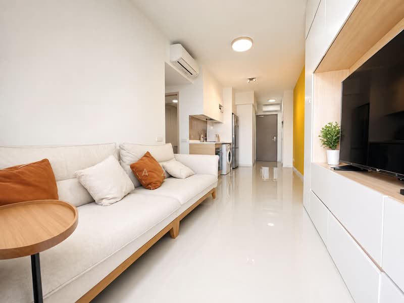 Treasure at Tampines, 3 Tampines Lane, 2 Bedrooms, 581 sqft, Condominium For Sale, by Hazel Lim, 500193067 - Living Room - PropertyGuru.com.sg